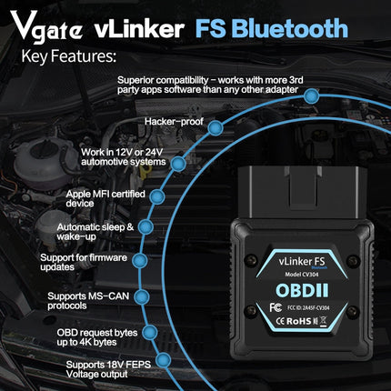 OBD2 Bluetooth Diagnostic Tool