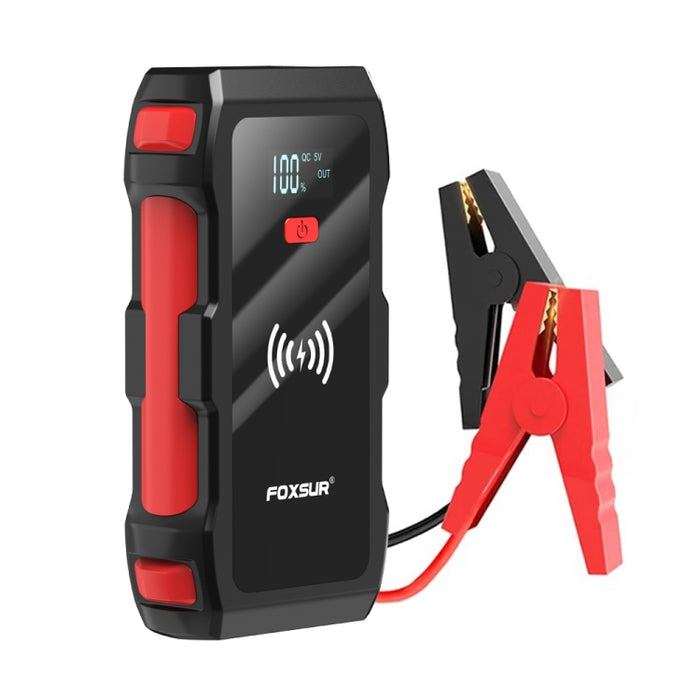 FOXSUR FJS-700 12V Car Multifunctional Wireless Charging Emergency Start Power Supply, FJS-700