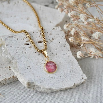 Ruby Red Small Pendant