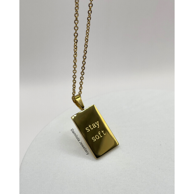 The ‘Stay Soft’ Necklace