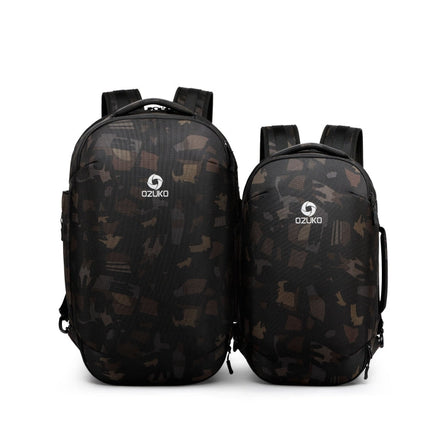 Ozuko 9216 Large Capacity Male Waterproof Business Outdoor Travel Shoulder Backpack Size: Large, 20 Inch