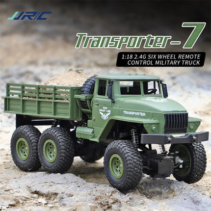 JJR/C 1:18 2.4Ghz 4 Channel Remote Control Dongfeng 7 Six-wheeled Armor Truck Vehicle Toy