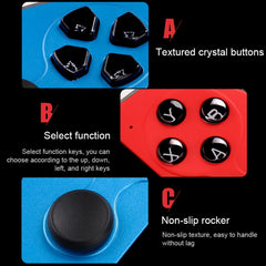 Powkiddy X12 Plus Retro Classic Games Handheld Game Console with 7 inch HD Screen & 16GB Memory, Support MP4 / E-book, X12 Plus