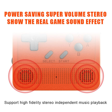 Powkiddy V90 3.0 inch IPS Screen 64-bit Retro Handheld Game Console with 16GB Memory, V90 / Yellow