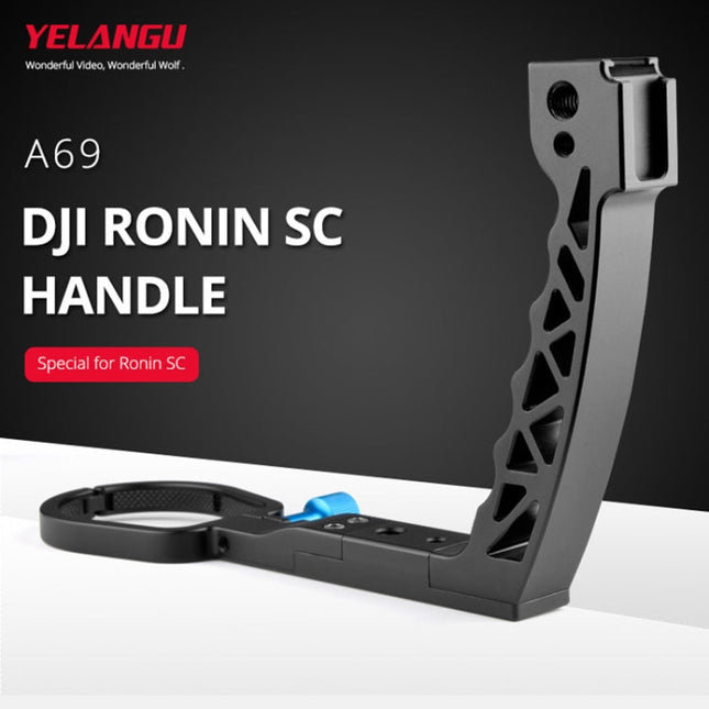 YELANGU A69 Lifting Handle Pot Handheld Stabilizer Extension Mount for DJI Ronin SC
