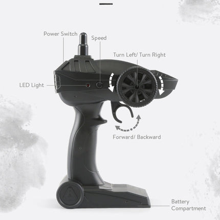 JJR/C Q60 Transporter-1 Full Body 1:16 Mini 2.4GHz RC 6WD Tracked Off-Road Military Truck Car Toy