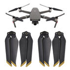 For DJI Mavic 2  2 Pairs Gold / For DJI Mavic 2  2 Pairs Gold