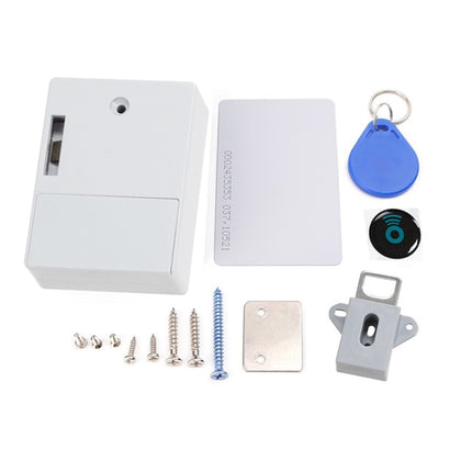T3 ABS Magnetic Card Induction Lock Invisible Bilateral Open Cabinet Door Lock, Bilateral