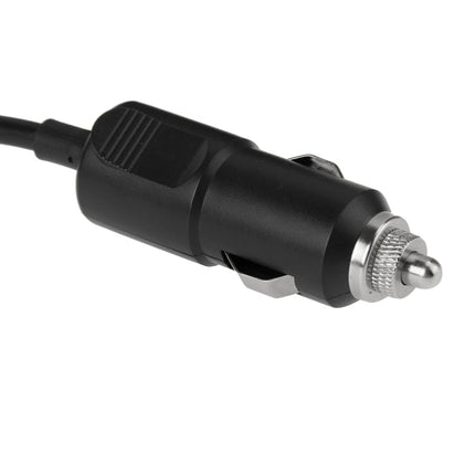 5V 1A+2.4A Two USB Ports & Two Car Cigarette Lighter Socket Car Charger with Holder Function, 5V 1A+2.4A