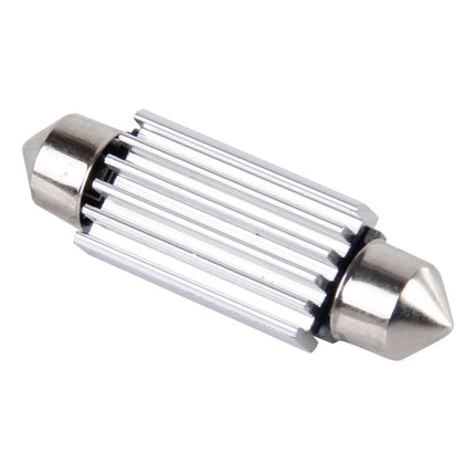 2 PCS 39mm Festoon 3W 300LM White Light 8 LED 3528 SMD Canbus Error-Free Car Reading Lamps, DC 12, 39mm