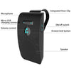 SP09 Multipoint Wireless Bluetooth V4.2 Handsfree Car Kit Speaker Speakerphone, Support Voice Readout & Vibration Sensor