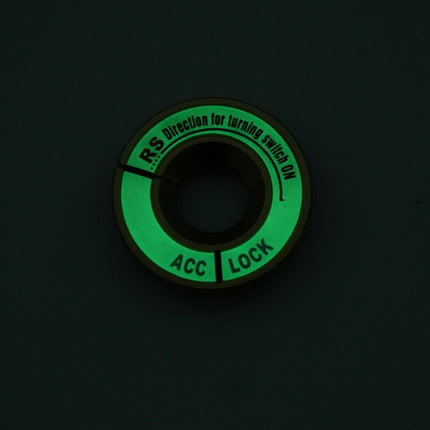 Car Aluminum Igniter Night Luminous Decoration Ring For Audi And Volkswagen