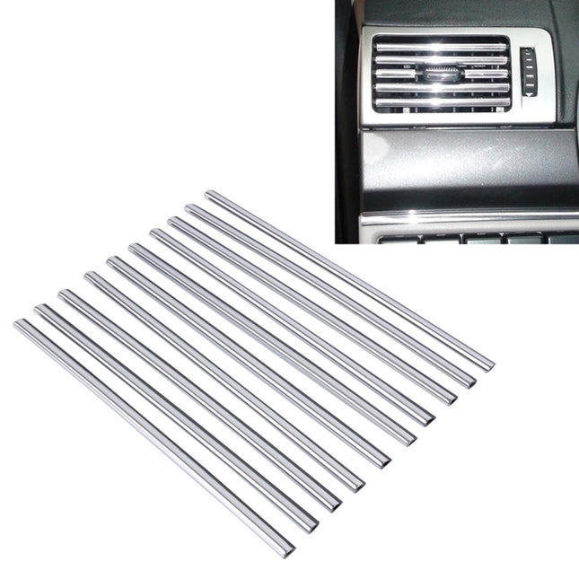 10 PCS SHENHAO AD-0834 Auto Car Air Vent Moulding Trim Decoration Strip, 10 PCS AD-0834