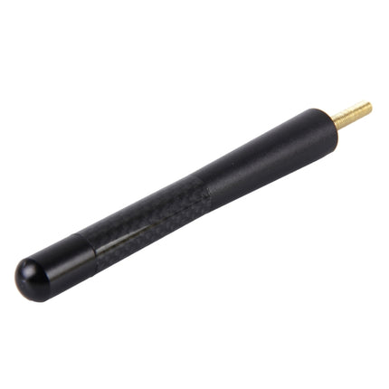 Carbon Fiber Aluminum Short Antenna Polished Universal Screws Base(Big Size), 12cm