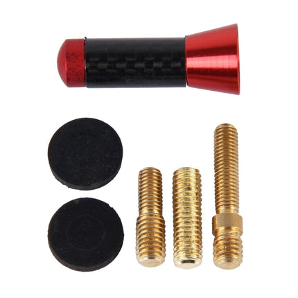 Carbon Fiber Aluminum Short Antenna Polished Universal Screws Base(Small Size), 3.4cm