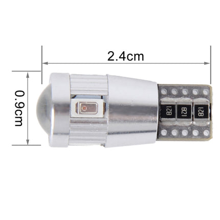 2 PCS T10 3W 6 SMD-5630 LEDs Error-Free Canbus Car Clearance Lights Lamp, DC 12V, 6 SMD-5630 LEDs