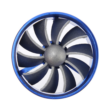 Car Stainless Universal Supercharger F1-Z Single Side Turbine Air Intake Fuel Saver Turbo Turboing Charger Fan Set kit, Single Side