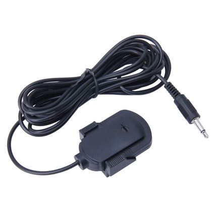 Car Audio Microphone 3.5mm Jack Plug 2 Pole Mono Mic Stereo Mini Wired External Sticker Microphone Player for Auto DVD Radio, Cable Length: 2.1m, Cable Length: 2.1m