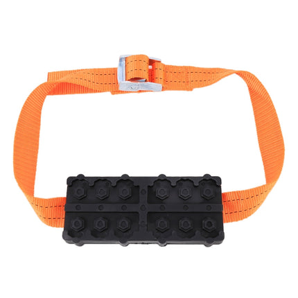 2 PCS Universal Car Snow Chains Mud Tires Traction Mat Wheel Chain Non-slip Tracks Auto Winter Road Turnaround Tool Anti Slip Grip Tracks, Anti Slip Grip Tracks
