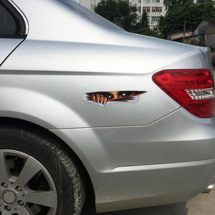 3D Characteristic Digital Simulation Car Paper Sticker, Exaggerated Effection1, Exaggerated Effection 2, Exaggerated Effection 3, Exaggerated Effection 4, Exaggerated Effection 5, Exaggerated Effection 6, Exaggerated Effection 7, Exaggerated Effection ...