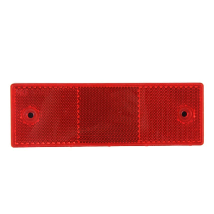 10 PCS Car Rear Bumper Warning Plastic Reflector and Sign