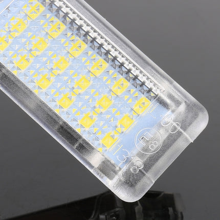 2 PCS DC12V / 1.5W / 6000K / 100LM Car Foot Nest Lights Footwell Lamp Seat Lamp 18LEDs SMD-3528 Lamps for Volkswagen, Car Foot Nest Lights