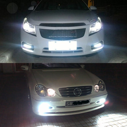 2 PCS 9006 DC9-16V / 3.5W / 6000K / 320LM Car Auto Fog Light 12LEDs SMD-ZH3030 Lamps, with Constant Current, 9006