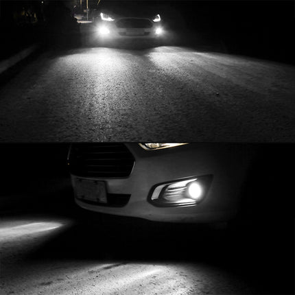 2 PCS 9006 DC9-16V / 3.5W / 6000K / 320LM Car Auto Fog Light 12LEDs SMD-ZH3030 Lamps, with Constant Current, 9006