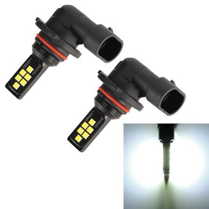 2 PCS 9006 DC9-16V / 3.5W / 6000K / 320LM Car Auto Fog Light 12LEDs SMD-ZH3030 Lamps, with Constant Current, 9006