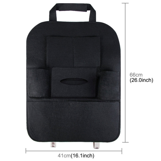 KANEED Auto Car Backseat Organizer Multi-Pocket Travel Storage Bag for Sunglass Phone Tissue Beverage Drink Can, Storage Bag