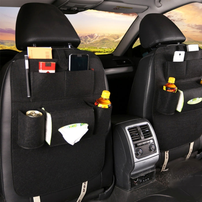 KANEED Auto Car Backseat Organizer Multi-Pocket Travel Storage Bag for Sunglass Phone Tissue Beverage Drink Can, UK Stock Storage Bag, Storage Bag, US Stock Storage Bag
