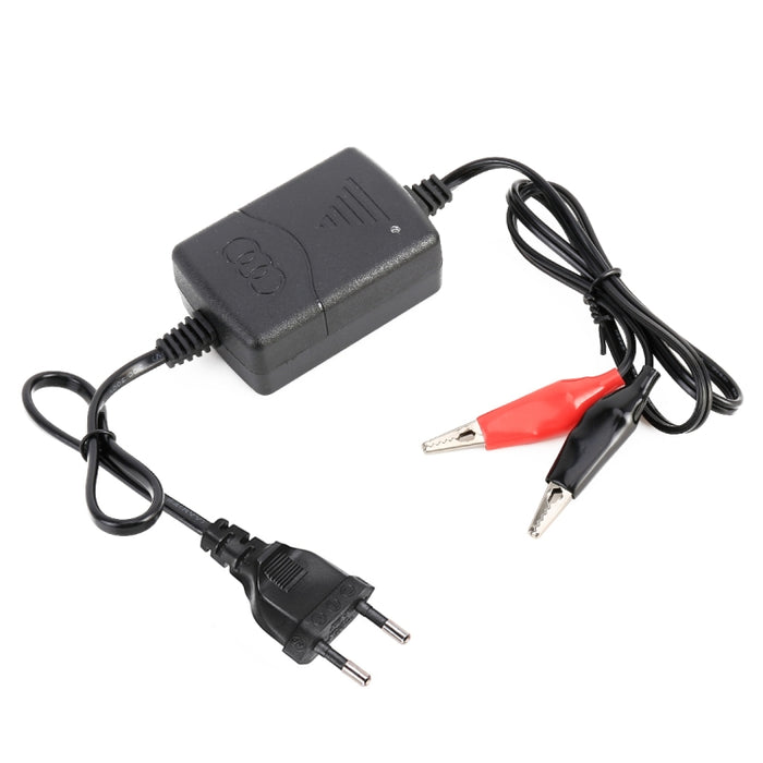 Motorcycle 12V Intelligent Automatic Battery Smart Battery Power Charger EU Plug, EU Plug