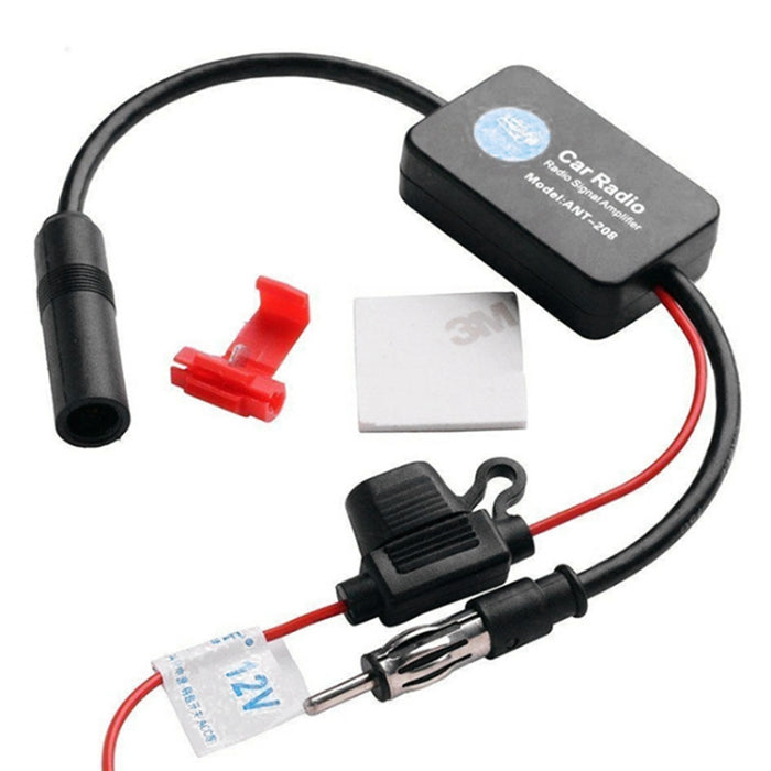 Universal 12V Radio FM Antenna Signal Amp Amplifier Booster for Marine Car Vehicle Boat 330mm FM Amplifier, 330mm FM Amplifier