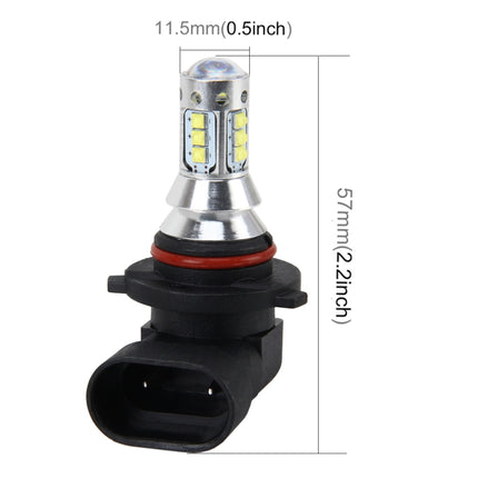 9006 50W 500 LM 6000K Car Fog Light with 16 CREE Lamps, DC 12V-24V, 9006