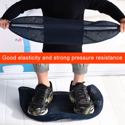 Waterproof Motorcycle Sun Protection Heat Insulation Seat Cover Prevent Bask In Seat Scooter Cushion Protect, Size: XXL, Length: 86- 92cm; Width: 40-56cm, Size: XXL (Black Gold), Size: XXL (Black Red), Size: XXL (Black Blue), Size: XXL (Colour)        ...