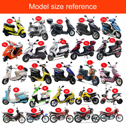 Waterproof Motorcycle Sun Protection Heat Insulation Seat Cover Prevent Bask In Seat Scooter Cushion Protect, Size: XXL, Length: 86- 92cm; Width: 40-56cm, Size: XXL (Black Gold), Size: XXL (Black Red), Size: XXL (Black Blue), Size: XXL (Colour)        ...