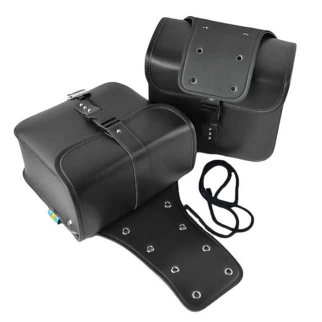 Motorcycle Accessories Modified Side of the Box Leather Bag Knight Bag Kit