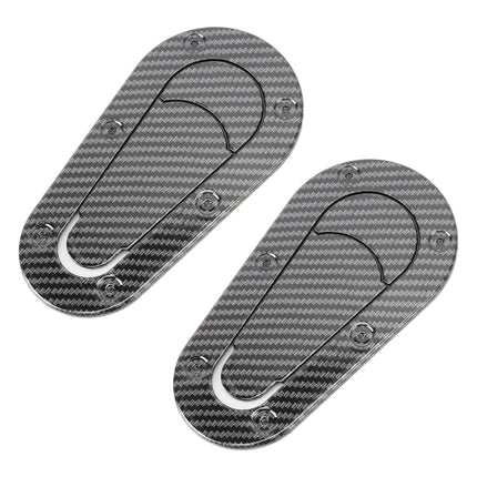 2 PCS Car Imitation Engine Lock Body Decorative Sticker, Lock Body Sticker