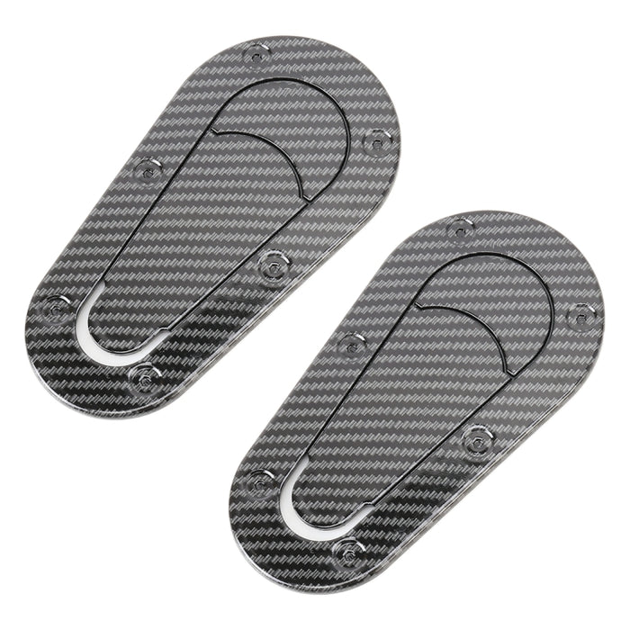 2 PCS Car Engine Lock Body Decorative Sticker, Lock Body Sticker