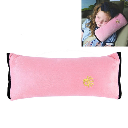 2 PCS Children Baby Safety Strap Soft Headrest Neck Support Pillow Shoulder Pad for Car Safety Seatbelt