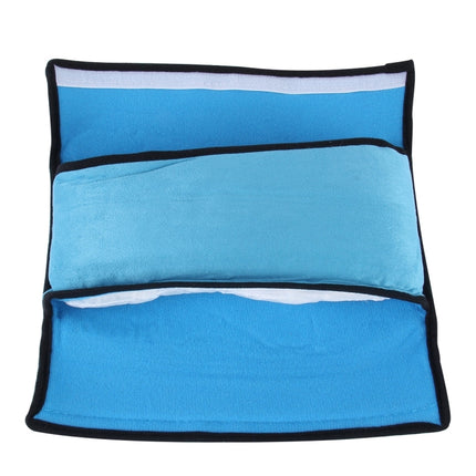 2 PCS Children Baby Safety Strap Soft Headrest Neck Support Pillow Shoulder Pad for Car Safety Seatbelt