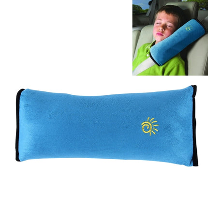 2 PCS Children Baby Safety Strap Soft Headrest Neck Support Pillow Shoulder Pad for Car Safety Seatbelt