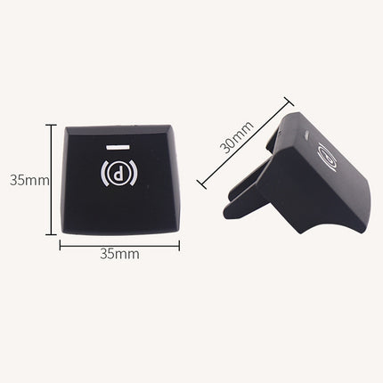 Auto Parking Switch Cover Replacement Handbrake P Key Button 61316822518 for BMW 5 / 6 Series 2009-2014/06, Parking Switch Cover for BMW 5 / 6 Series 2009-2013