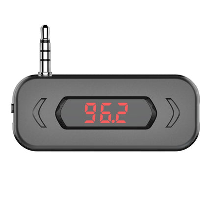 Doosl DSER116 Multifunctional Car FM Transmitter Wireless Music Receiver with 3.5mm Jack & LCD Display, Support Hands-free Call, DSER116