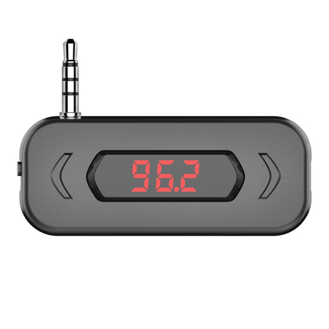 Doosl DSER116 Multifunctional Car FM Transmitter Wireless Music Receiver with 3.5mm Jack & LCD Display, Support Hands-free Call, DSER116