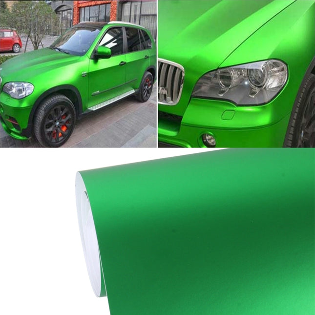 8m * 0.5m Ice Blue Metallic Matte Icy Ice Car Decal Wrap Auto Wrapping Vehicle Sticker Motorcycle Sheet Tint Vinyl Air Bubble Sticker, 8m * 0.5m