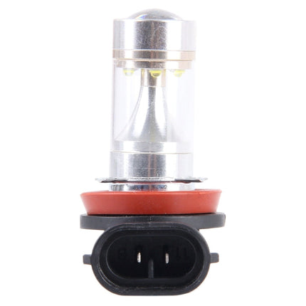 2 PCS H8/H11 30W 350 LM 6000K  White Light CREE 6 LED Car Fog Light Bulb, DC 12V, H8/H11