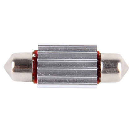 2 PCS DC 12V 3W 36MM Bicuspid Car Door Lamps Registration Mark light Dashboard Dome Door Lights LED Reading Lamp with 16 LED SMD 3014 Lights White