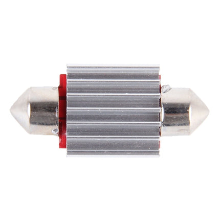 2 PCS DC 12V 6W 36MM Bicuspid Car Door Lamps Registration Mark light Dashboard Dome Door Lights LED Reading Lamp with 27 LED SMD 3014 Lights White