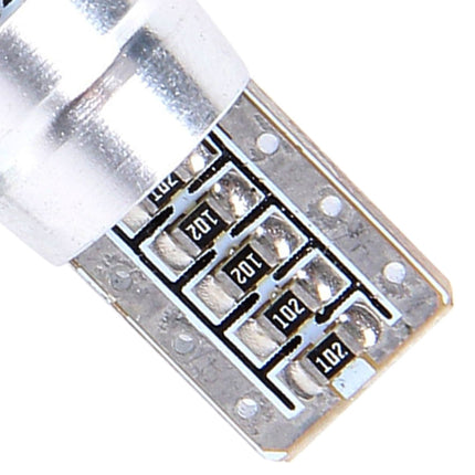 2PCS T10 3W Ice Blue Light 6 SMD 5630 LED Error-Free Canbus Car Clearance Lights Lamp, DC 12V, 6 SMD 5630 LEDs